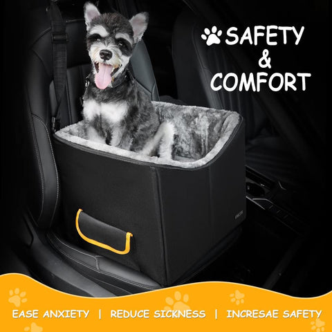 Dog Car Seat for Small Dogs, Elevated Dog Booster Seat Pet Travel Carr
Dog Lookout Booster Seat: Elevated design raises pet up for a better view out the window, making car rides even more fun for your pet.
Distraction-free Driving: BucSmall Dogs, Elevated Dog Booster Seat Pet Travel Carrier Bed