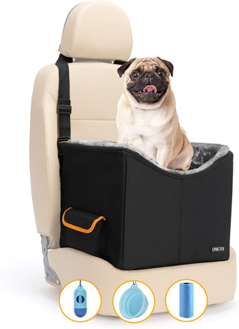 Dog Car Seat for Small Dogs, Elevated Dog Booster Seat Pet Travel Carr
Dog Lookout Booster Seat: Elevated design raises pet up for a better view out the window, making car rides even more fun for your pet.
Distraction-free Driving: BucSmall Dogs, Elevated Dog Booster Seat Pet Travel Carrier Bed