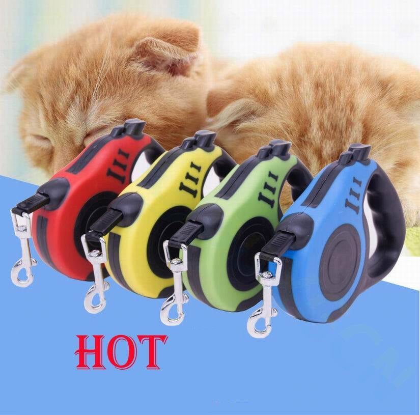   Automatic Retractable Dog Leash Pet Collar  