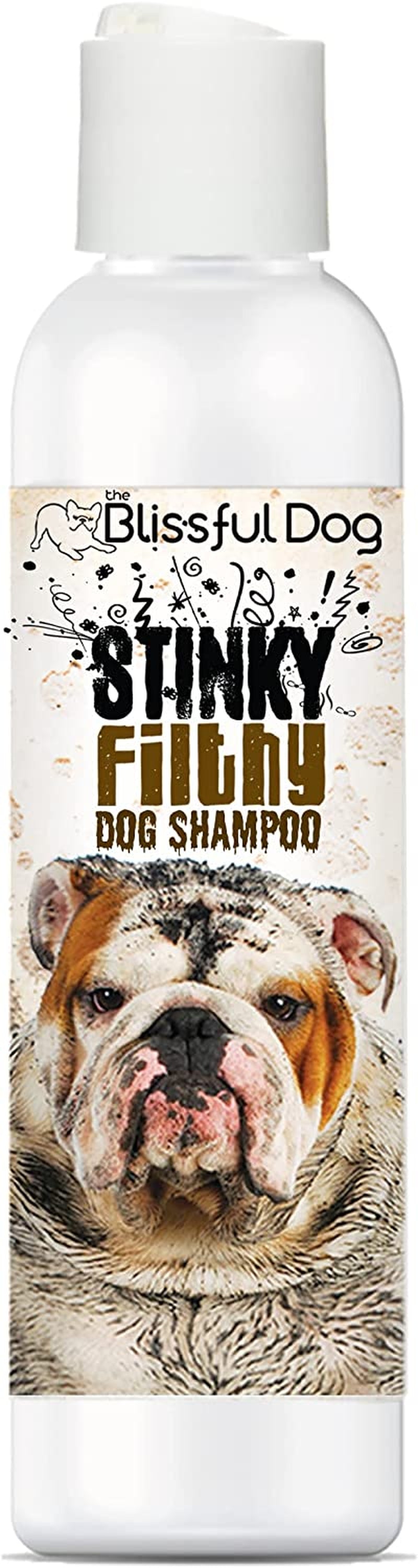 Stinky Filthy Dog Shampoo, 16-Ounce
Deodorizes, deep cleans &amp; shines
Patented odor-neutralizing ingredients cuts "doggy" odor
Adds texture with fabulous sodding, while still easy to rinse
Subtle sStinky Filthy Dog Shampoo, 16-Ounce