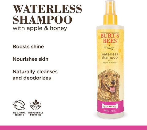  Natural Waterless Dog Shampoo Spray with Apple and Honey 