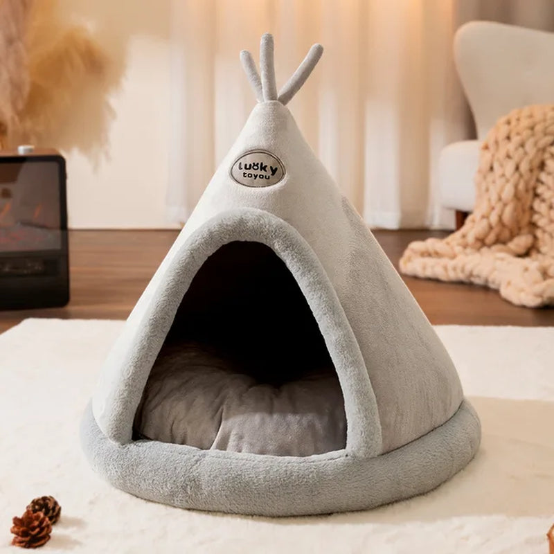  Warm Winter Pet Tent House Cat Bed Cat Dog House  