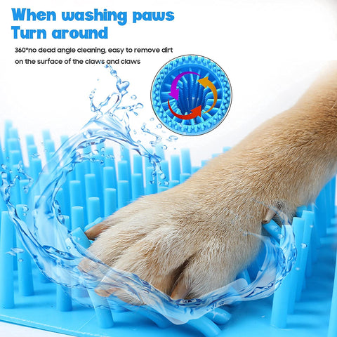 Dog Paw Cleaner, Portable Dog Foot Cleaner, Dog Scrubber for Bath, 2 i
🧺Suitable Size: The large pet paw cleaner is suitable for paws of 2.7-3.9 inches.
🧺2-In-1 Design: The pet paw cleaner can be used as both a paw cleaner and a grooDog Paw Cleaner, Portable Dog Foot Cleaner, Dog Scrubber